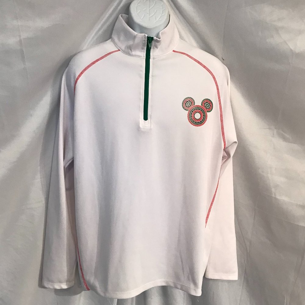 Disney Mexico Epcot World Showcase Activewear Sport Pullover Shirt Jacket #106